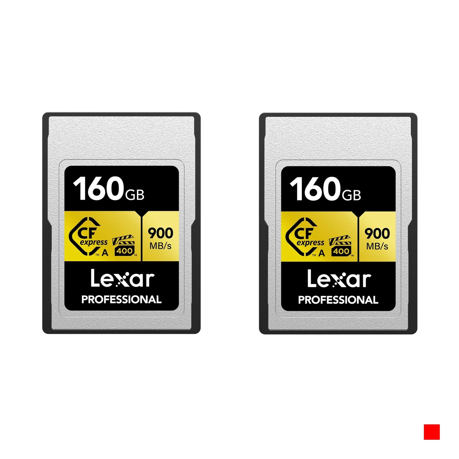 2x 160GB CFExpress Type A